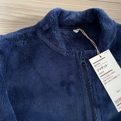 【新品】無印　フリース　アウター　100サイズの画像