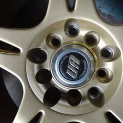 RAYSアルミホイール16インチ、スタッドレスタイヤ205/55R16(2018年製)4本セット。BRZ、86にも装着可能かと(未確認)の画像