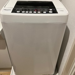 洗濯機 5.5kg Hisense