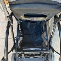 カトージ 2シーター 二人乗りベビーカー　グレーの画像