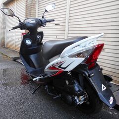 SYM　GT125　4スト　走行１千キロ代　バッテリー新品　スペアキー有　Eオイル交換済の画像