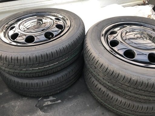 スペーシアタイヤホイール　新車外し