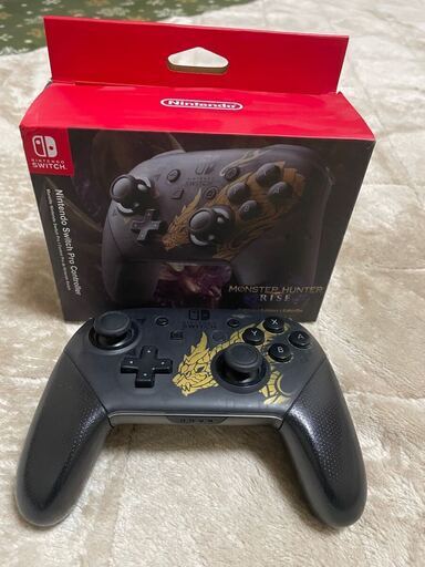 NintendoSwitchProコントローラーモンスターハンターライズエディション-スイッチ ジャンク