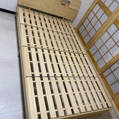 ゼミダブルベッド　