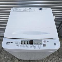 値下げ可 2023年 5.5k 洗濯機 ハイセンス hw-55e2w の画像