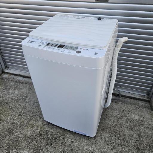 値下げ可 2023年 5.5k 洗濯機 ハイセンス hw-55e2w