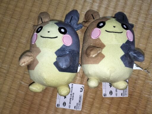 2個セット未使用、ポケットモンスター、 ぬいぐるみ マッギョモルペコ、まんぷくもよう、 ポケモン 、 pokemon グッズ