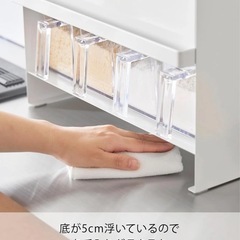 tower 調味料ラック 山崎実業の画像