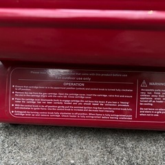 ガスストーブの画像