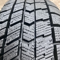 軽自動車　スタッドレスタイヤ　ホイル　 165/65/13 ほぼ新品の画像