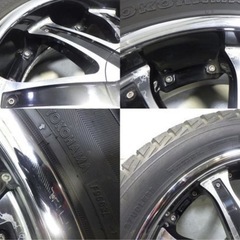 スタッドレス ホイール付 マーテル 20インチ 8.5J +20 PCD139.7 6H 6穴 ロックナット付4本 ランクル FJクルーザー ハイラックスサーフ アメ車の画像