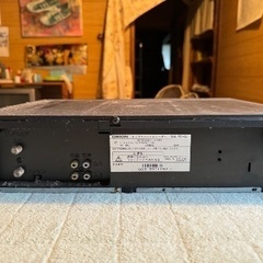 VHSレコーダー　オリオン製の画像