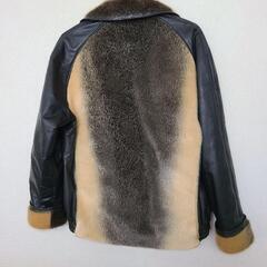 メンズ　レザージャンパーの画像