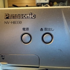 VHSレコーダー　パナソニック製の画像