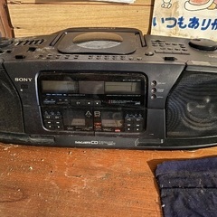 ソニー　ドデカホーン　CDプレイヤー