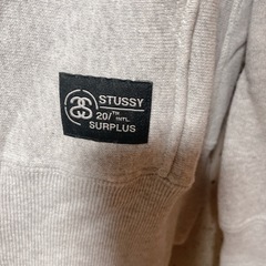 STUSSY×champion 別注コラボ　20th ARMY リバースウィーブスウェットパーカー の画像