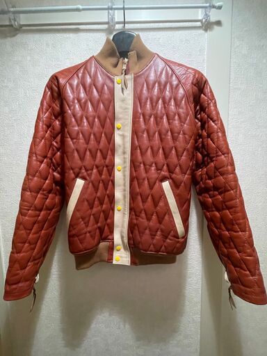 超レア！Live wire thread&needle ライダースジャケット　ブラウン　レザー