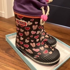 18cm 冬ブーツ　冬用長靴の画像