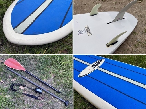 NSP SUP 10フィート パドル＆新品リーシュセット