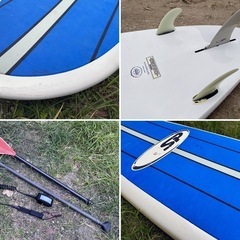 NSP SUP 10フィート パドル＆新品リーシュセット