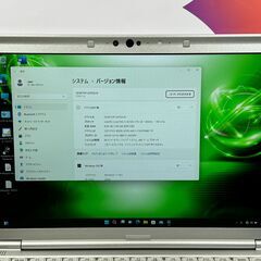 JC1161　美品 レッツノート CF-SV7 SIMフリー 光学ドライブ Windows11の画像