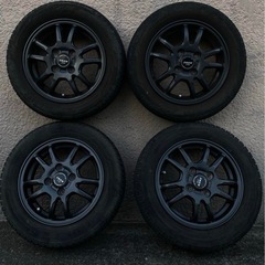 155/65R13ホイール付きスタッドレス YOKOHAMAタイヤ