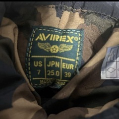 AVIREXスノーブーツの画像