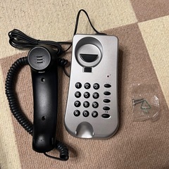 【値下げ】ノーザンブルー　シンプルテレフォン　NB-10Sシルバーの画像