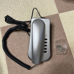 【値下げ】ノーザンブルー　シンプルテレフォン　NB-10Sシルバーの画像