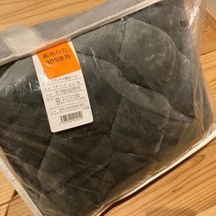 お問い合わせ中⭐️蓄熱わた入りフランネル敷きパッド リチャード シングル 防寒 毛布 布団 冬の画像