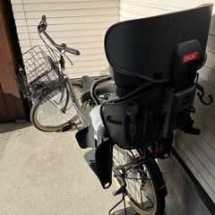 子供乗せ自転車　電動なし　ギア付き　24インチの画像