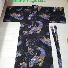 浴衣 男性用 ドラゴン柄 YUKATA Dragon pattern