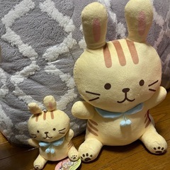ふくふくにゃんこ ぬいぐるみ 2点セット