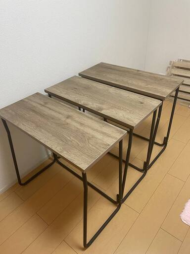 【良品】デスク3個セット※1個ずつ売り可能