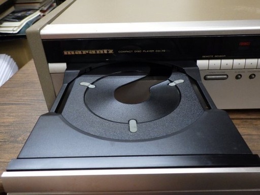 ■動作確認済み■MARANTZ MODEL CD-72 COMPACT DISC PLAYER リモコン付き｜CDプレイヤー■説明書＆