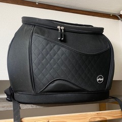 ペット用リュックキャリー ブラック Lサイズの画像