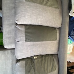 IKEA ソファーベット　グレー　12/19本日まで　　の画像