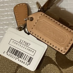 COACHショルダーバッグの画像