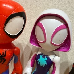 受付終了⭐️スパイダーマン スパイディと愉快な仲間たち フィギュア 置物の画像