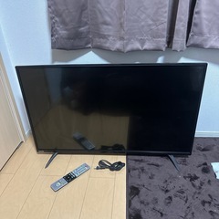TOSHIBA 2017年製 液晶カラーテレビ 43V ジャンク