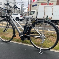 27インチ5段変速中古YAMAHA電動アシスト自転車　15.4Ah