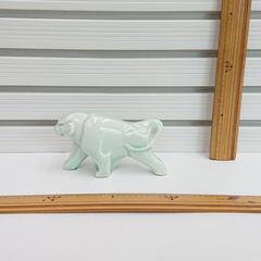 【中古品】【長期保管品】 陶器製　トラ　干支の画像