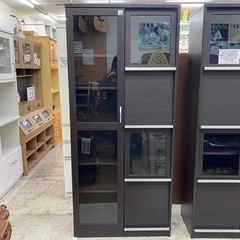 【愛品館 江戸川店】１枚扉＆フラップ扉キャビネット