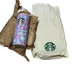 新品未使用Starbucks 桜デザイン ステンレスボトル 355ml