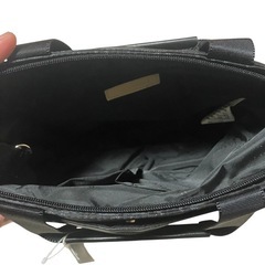 新品タグ付き crocodile 2WAYショルダーバッグ ブラックの画像