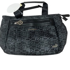 新品タグ付き crocodile 2WAYショルダーバッグ ブラックの画像
