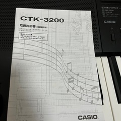 CASIO 電子ピアノの画像