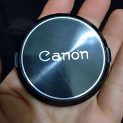canon 55ミリ　フロントレンズキャップ