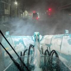 【札幌市】10cm以上の積雪で夜間除雪します