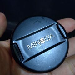 minolta 55ミリ　フロントレンズキャップ